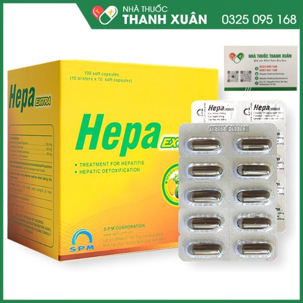 Hepa Extra - Thuốc hỗ trợ điều trị các bệnh về gan, mật